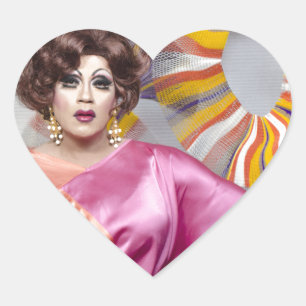 Juanita MORE! Herz-Aufkleber