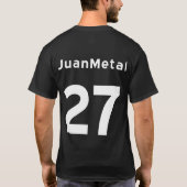 JuanMetal T-Shirt (Rückseite)