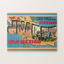 Juarez Mexico Greeting Puzzle