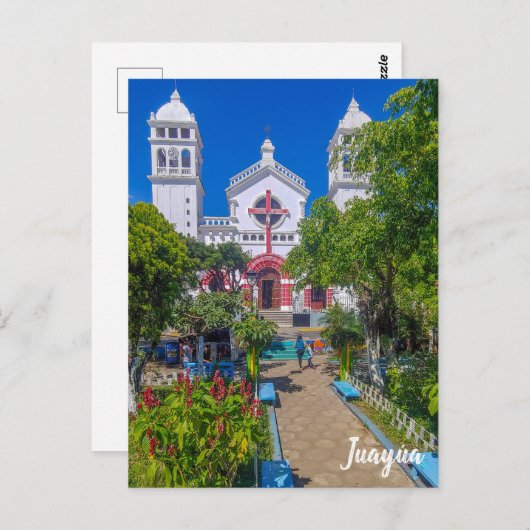 Juayúa, Sonsonate, El Salvador Postkarte (Vorne/Hinten)