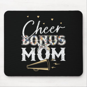Jubel-Bonus-Mama-Shirt Leopard Cheerleading Stiefm Mousepad