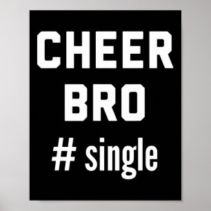 Jubel Br Single Cheerleader Kleiner Bruder Lustig Poster