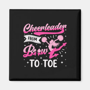 Jubel Cheerleading Cheerleader Von Kopf Bis Fuß _1 Magnet