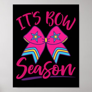Jubel Cheerleading Coquette-Bogen-Wettbewerbsteam Poster