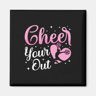 Jubel Cheerleading Herz Jubel Dein Herz Heraus Magnet