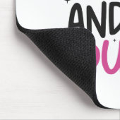Jubel Cheerleading Klein Und Laut Mousepad (Ecke)