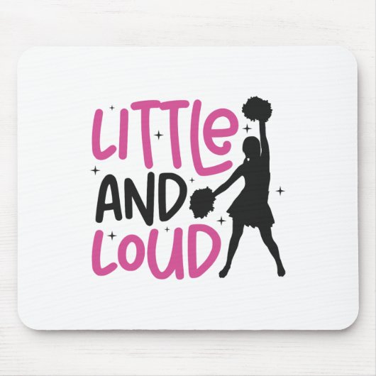 Jubel Cheerleading Klein Und Laut Mousepad (Vorne)