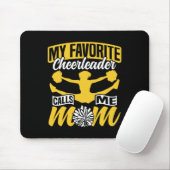 Jubel Cheerleading Mama Mutter Mein Lieblings Chee Mousepad (Mit Mouse)
