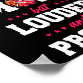 Jubel Cheerleading-Mutter Mutter Cheerleading-Mama Poster (Ecke)