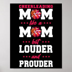Jubel Cheerleading-Mutter Mutter Cheerleading-Mama Poster