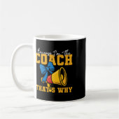 Jubel Cheerleading-Trainer Weil ich der Coach Tha Kaffeetasse (Links)