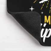 Jubel Cheerleading-Warnung Ich könnte ausflippen Mousepad (Ecke)