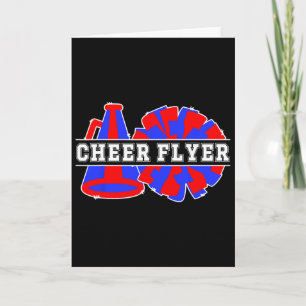Jubel Flyer Cheerleader Flyer Beste Cheerleading F Karte