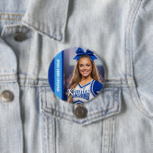Jubel-Foto-Button Cheerleader-Team-Geist-Button Button (Beispiel)
