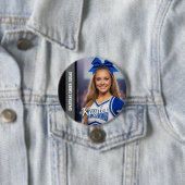 Jubel-Foto-Button Cheerleader-Teamgeist-Button Button (Beispiel)