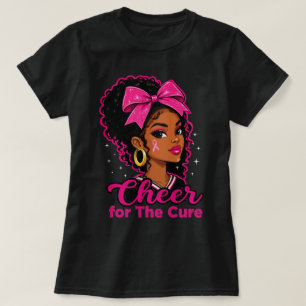Jubel für die Heilung Brustkrebs Cheerleader T-Shirt