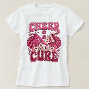 Jubel für The Cure Leopard Cheer Pink Football T-Shirt