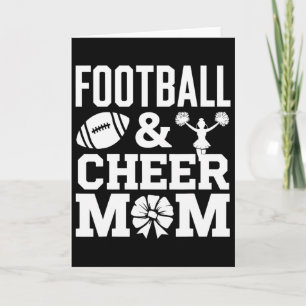 Jubel Fuß Jubel Cheerleading-Mutter von beiden uno Karte