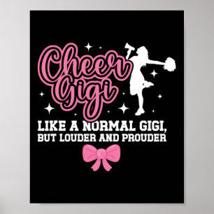 Jubel Gigi Definition Cheerleading Gigi Cheerleade Poster