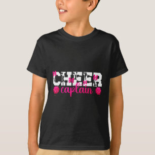 Jubel Kapitän Cheerleader Kapitän Cheerleading Kap T-Shirt