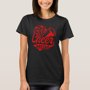 Jubel Mama größter Fan Leopardendruck Schwarz und T-Shirt