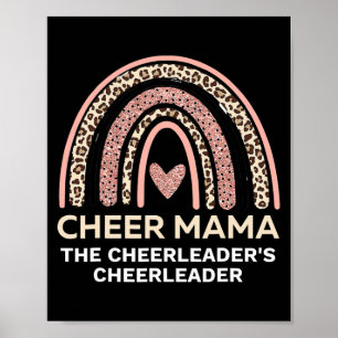 Jubel Mama JubelMama Frauen Cheerleader Mama Poster