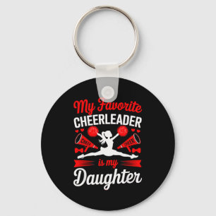 Jubel Mama Papa Mein Lieblingscheerleader Ist Mein Schlüsselanhänger