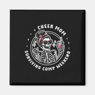 Jubel-Mama überlebt Wettkampf-Wochenende Cheerlead Magnet