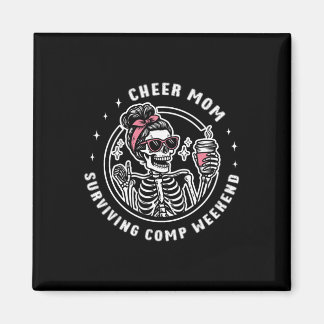 Jubel-Mama überlebt Wettkampf-Wochenende Cheerlead Magnet