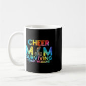 Jubel-Mama übersteht Wettkampf-Wochenende Cheerlea Kaffeetasse (Links)
