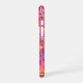 Jubel: Maximalistische Kunst iPhone 16 Hülle (Linke Seite)