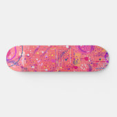 Jubel: Maximalistische Kunst Skateboard (Horizontal)