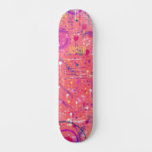 Jubel: Maximalistische Kunst Skateboard (Vorderseite)