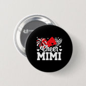 Jubel Mimi von einer Cheerleaderin Mimi Cheerleadi Button (Vorne & Hinten)