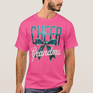 Jubel Oma Schleife Sport Cheerleader Cheerleading  T-Shirt