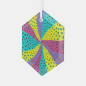 Jubel Ornament Aus Glas (Vorderseite Links)
