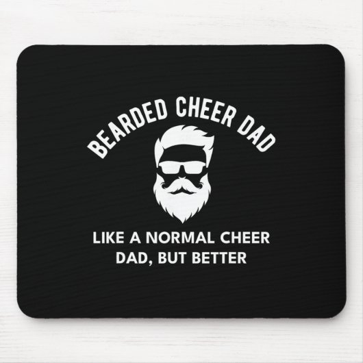 Jubel Papa Bart Definition Cheerleading Lustig _1 Mousepad (Vorne)