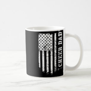 Jubel Papa Cheerleading Amerikanische Flagge Vater Kaffeetasse