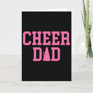 Jubel Papa Cheerleading Pink Karte