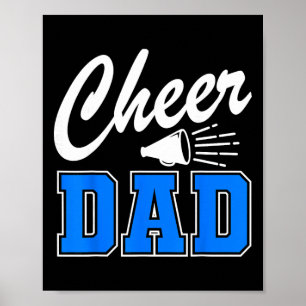 Jubel Papa Cheerleading Team Squad Cheerleader Vat Poster