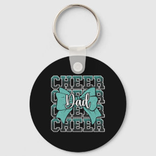 Jubel Papa Daddy Bogen Sport Cheerleaderin Cheerle Schlüsselanhänger