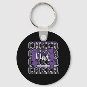 Jubel Papa Daddy Schleife Sport Cheerleader Cheerl Schlüsselanhänger