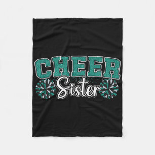 Jubel Schwester Mein Lieblings Cheerleader nennt m Fleecedecke
