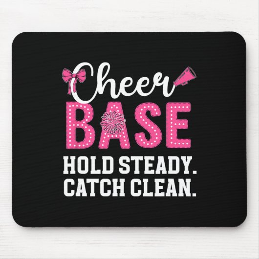 Jubel Se Halten Sie Steady Cheerleading Se Cheerle Mousepad (Vorne)