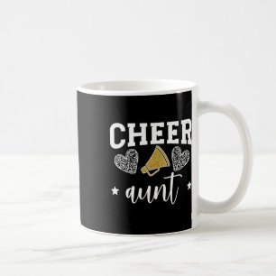 Jubel Tante Herzen Cheerleading Tante Eines Cheerl Kaffeetasse