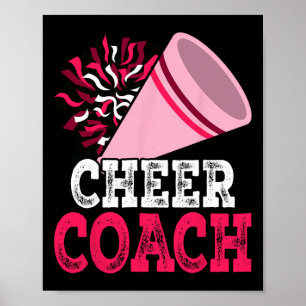 Jubel Trainer Cheerleading Männer Frauen Cheerlead Poster