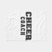 Jubel-Trainer Cheerleading-Trainer _2 Fleecedecke (Vorderseite (Horizontal))