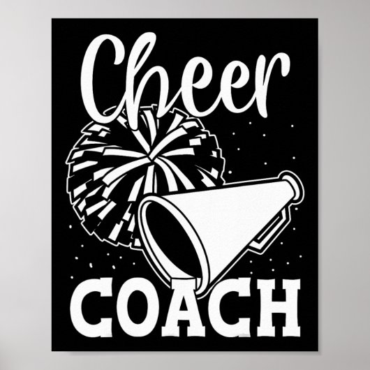 Jubel Trainer Cheerleading Trainer Cheer Coach App Poster (Vorne)