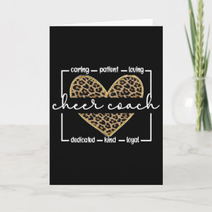 Jubel-Trainer Cheerleading-Trainer Cheerleader-Tra Karte