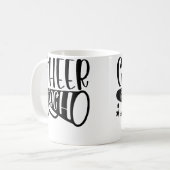 Jubel-Trainer Cheerleading-Trainer Kaffeetasse (Vorderseite Links)